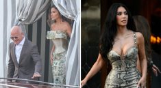 Kim Kardashian Tampil Sensasional di Venesia Jelang Pernikahan Jeff Bezos