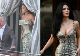 Kim Kardashian Tampil Sensasional di Venesia Jelang Pernikahan Jeff Bezos